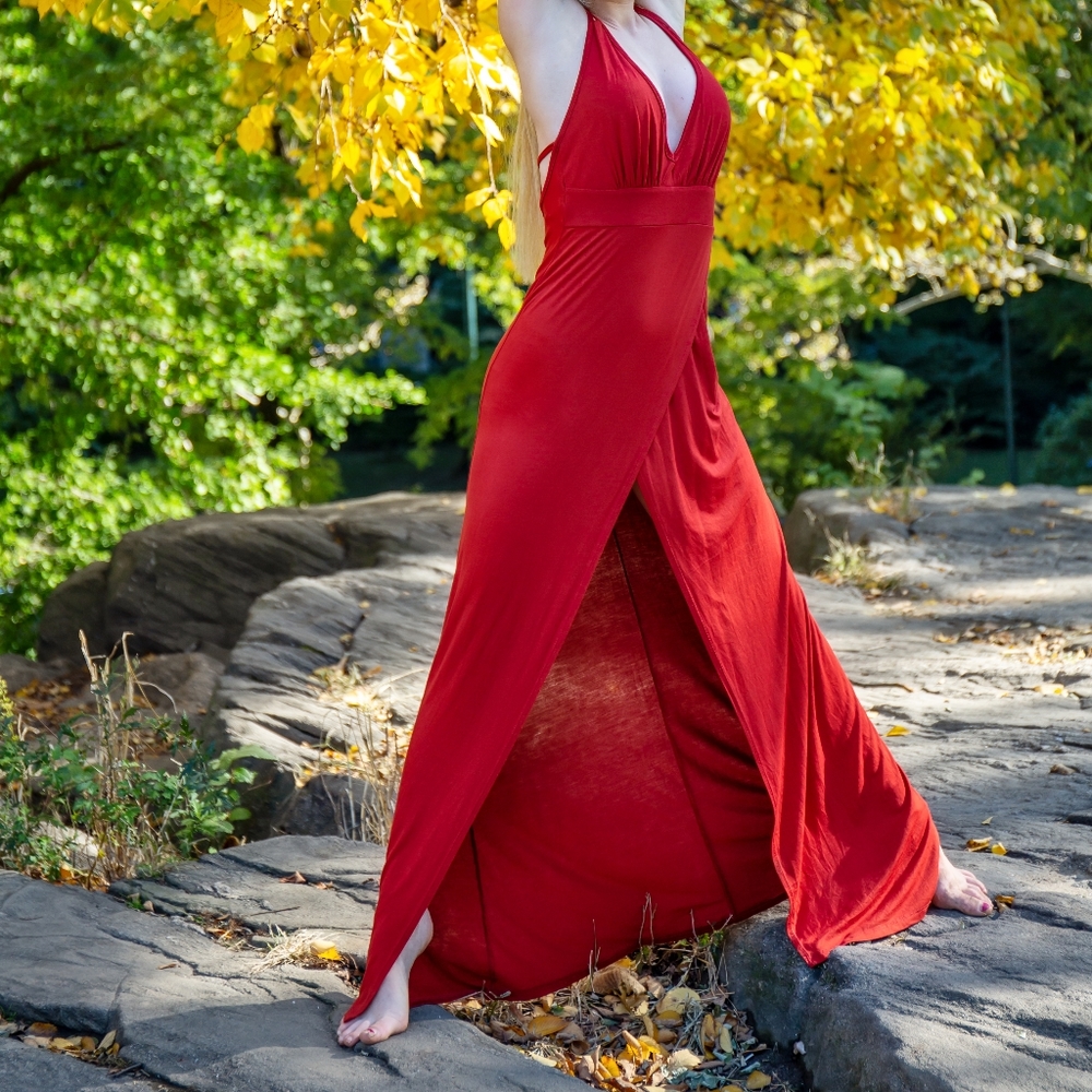 Gently Used Privy Wrap Dress Size S